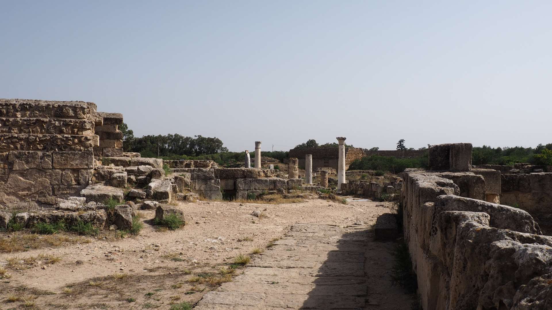 Археопарк Саламин (Кипр)