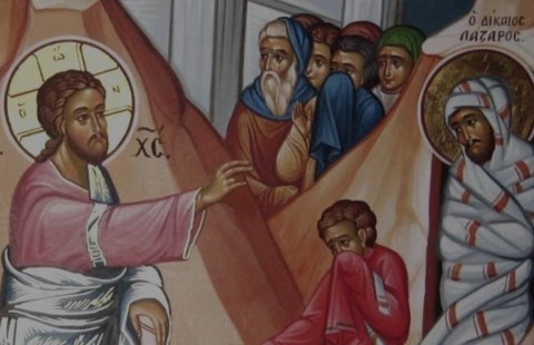 Икона Воскрешение Св.Лазаря