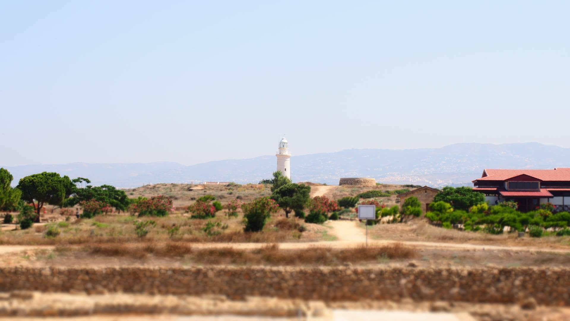 Белый маяк Пафоса. Руины древнего города (Кипр)