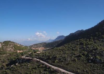 Панорама горного массива Троодос (Кипр)