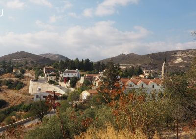 Панорама деревни Като Дрис (Кипр)