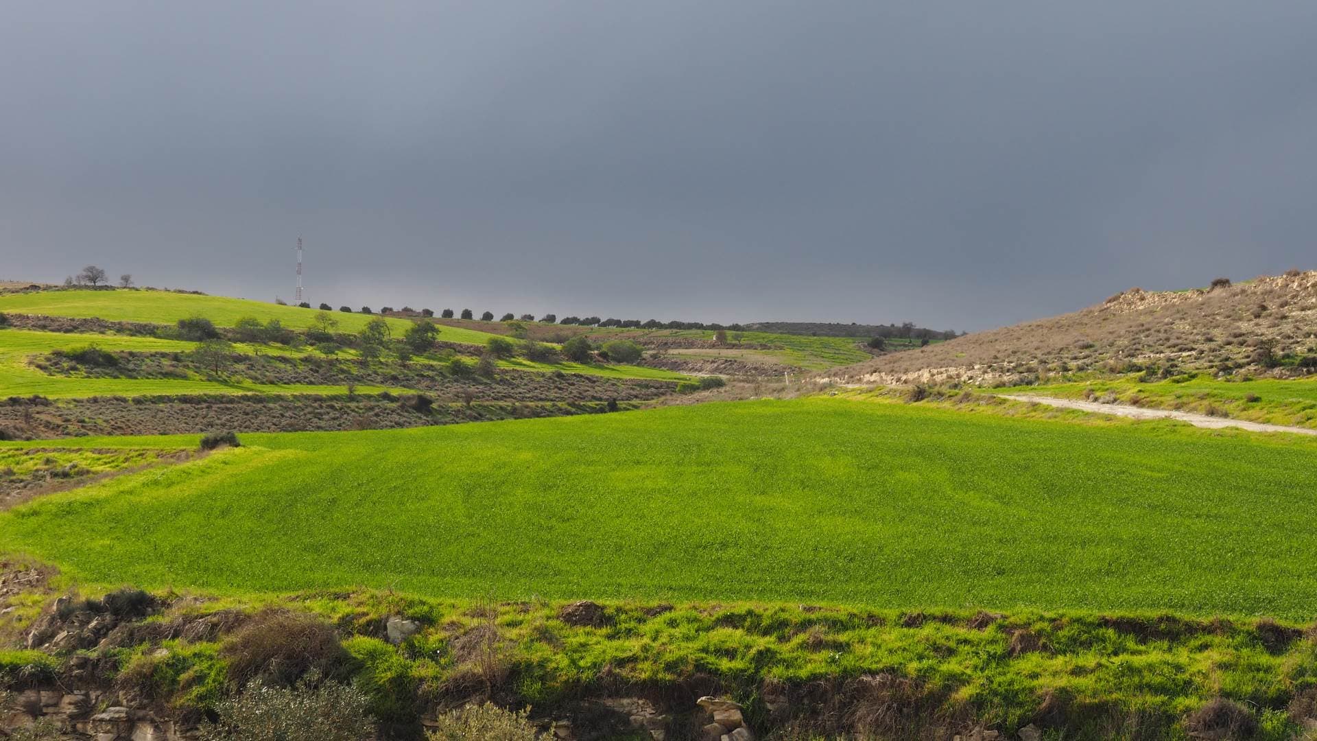 Деревня Атиену. Кипр.