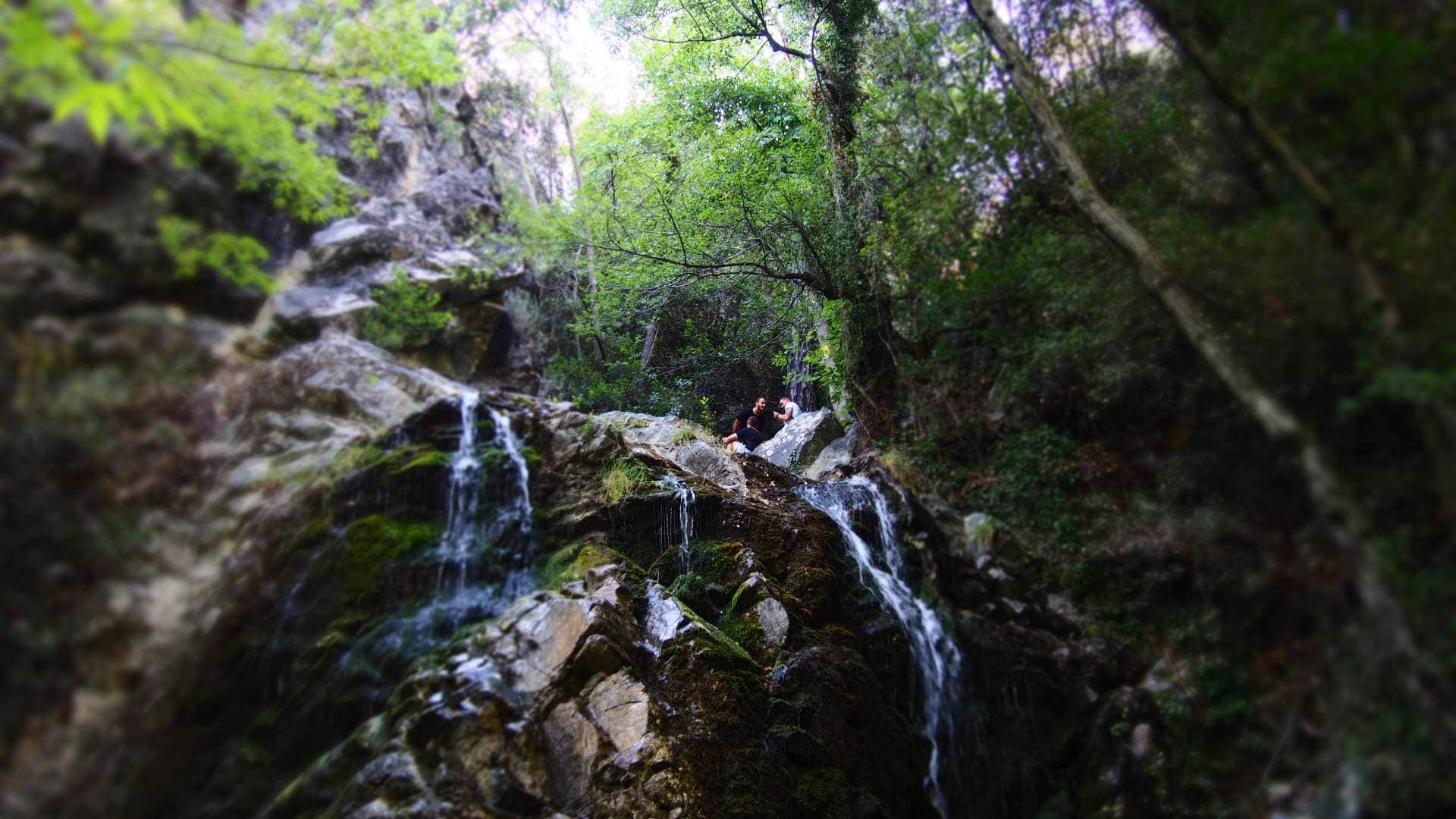 Водопад Chantara (Кипр)