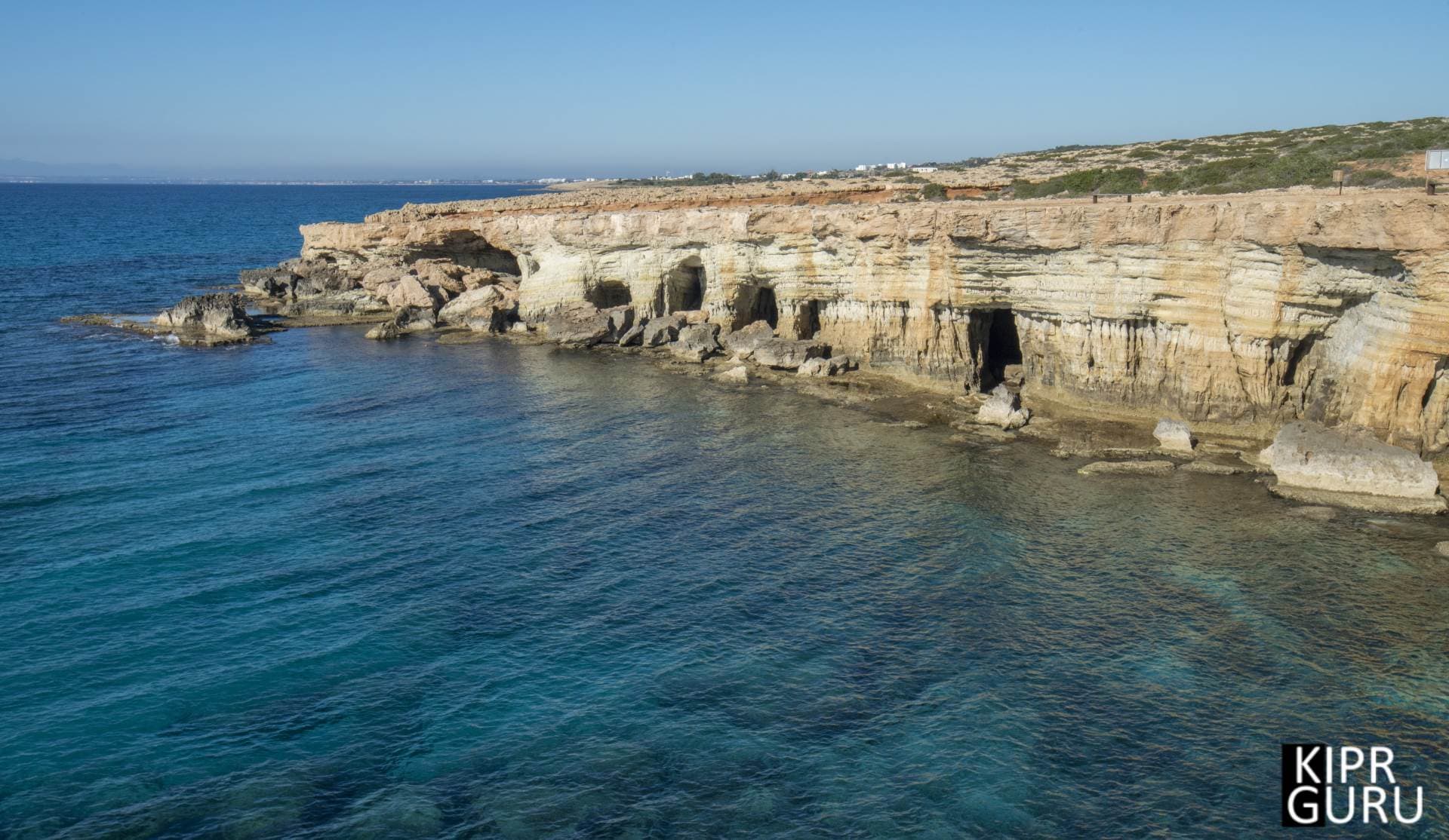 Фото-гид по Кипру: Морские пещеры (Айя Напа)