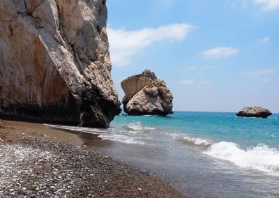 Petra tou romiou. Кипр.