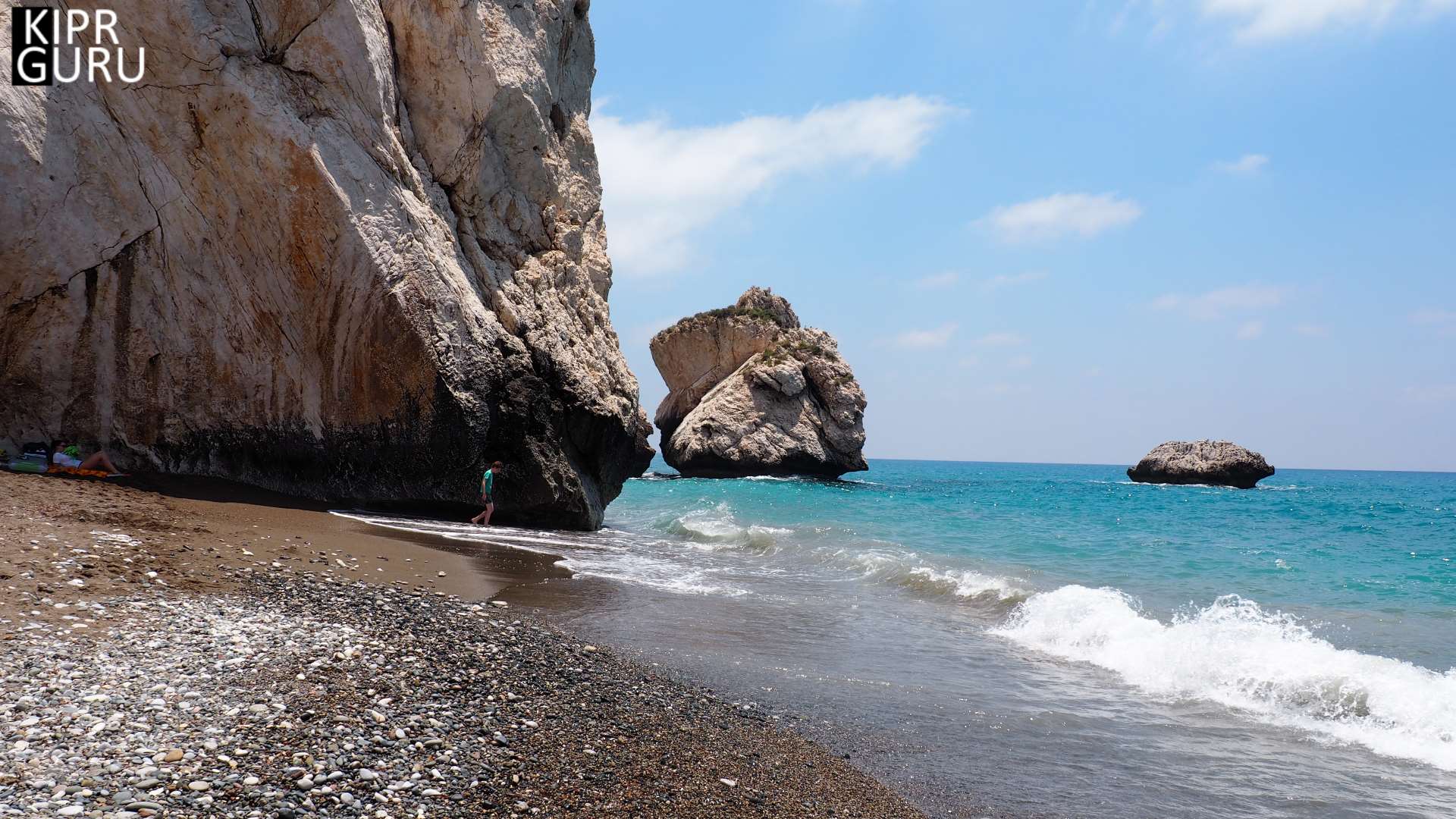 Petra tou romiou. Кипр.