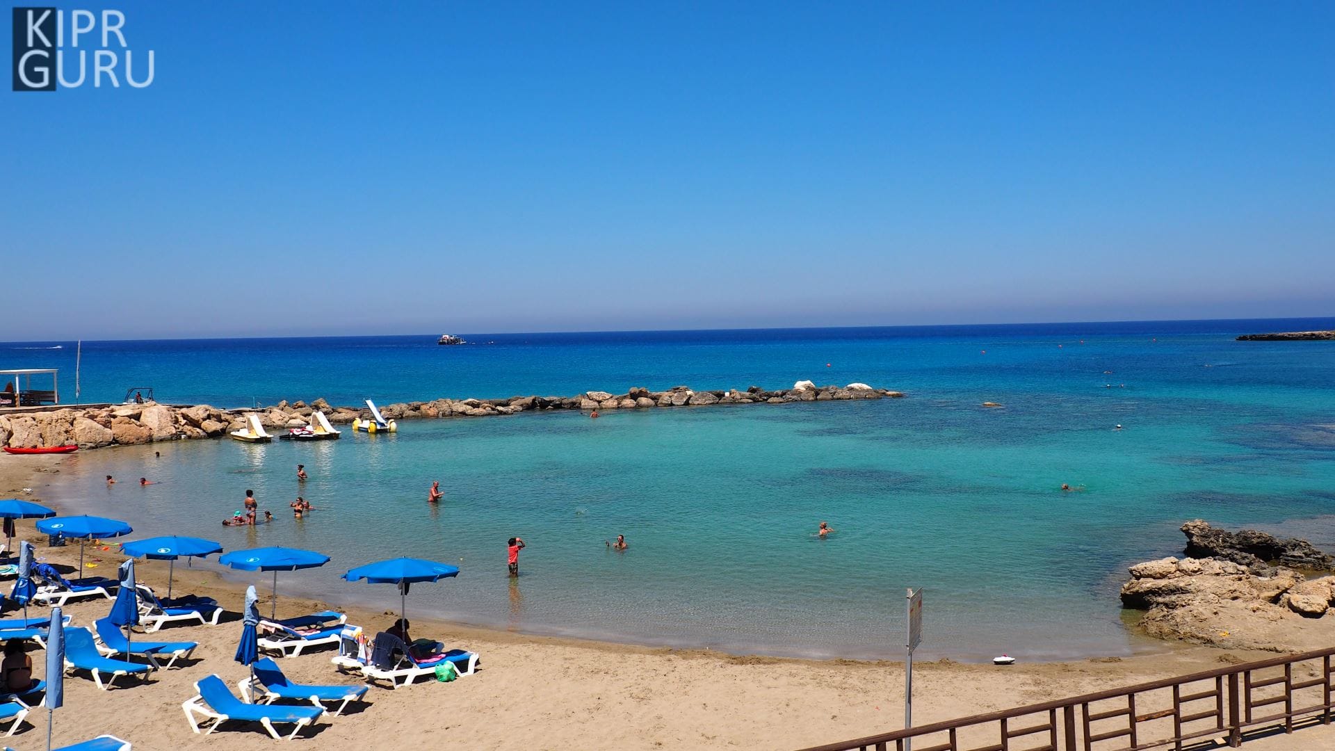 Пляж Green Bay (Кипр, Протарас)