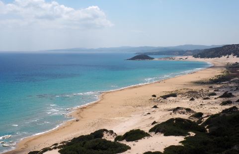 Пляж Golden Sands, полуостров Карпас (Кипр)
