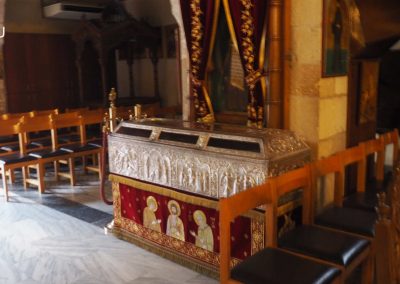 Саркофаг в монастыре Св.Неофита Затворника (Кипр)