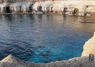 Прибойные пещеры Каво Греко (Кипр)