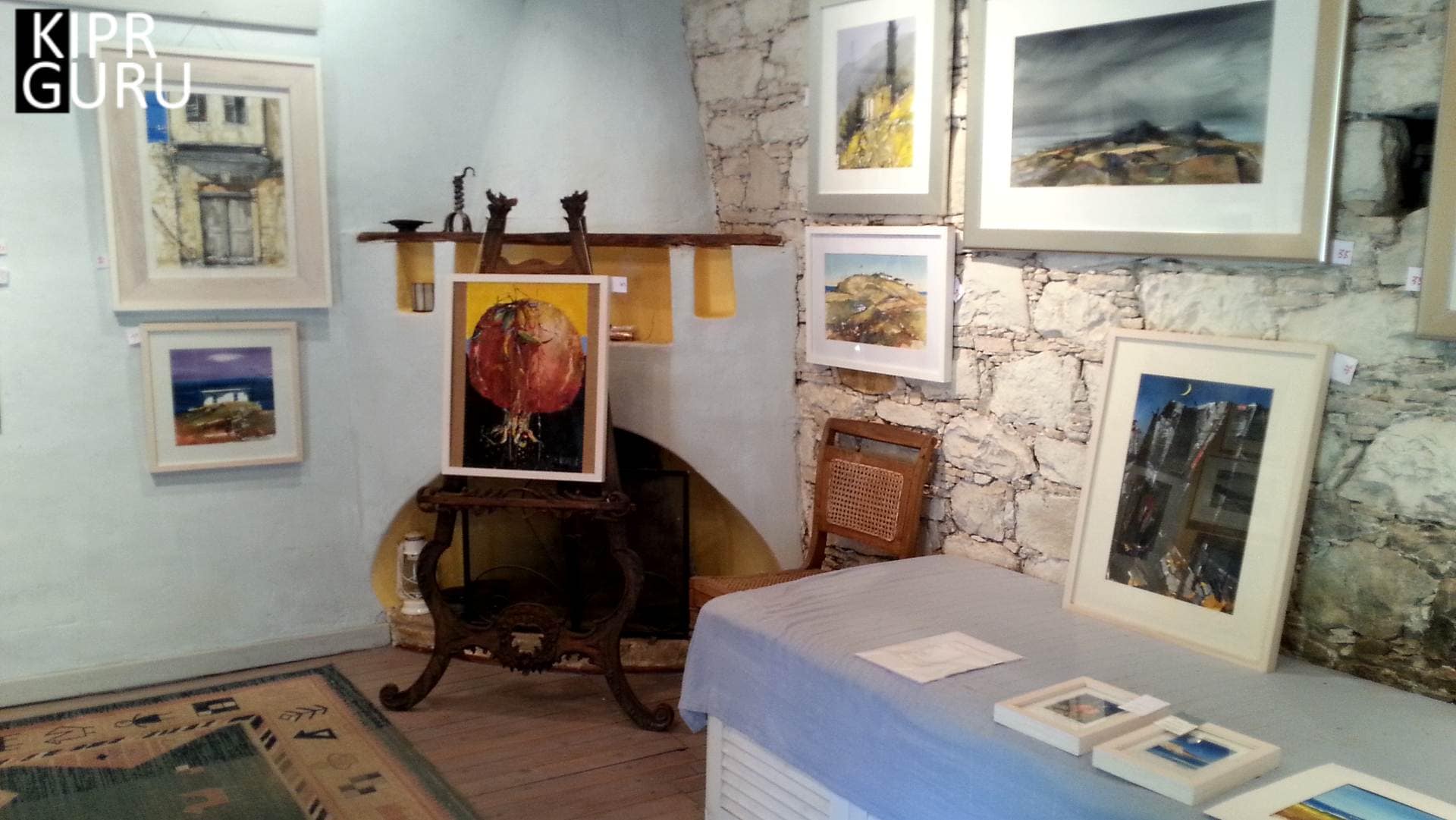 Дом художника в деревне Лания (Кипр)