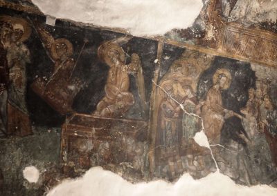 Старинные фрески, монастырь Св.Рафаила, Николая и Ирины (Кипр)