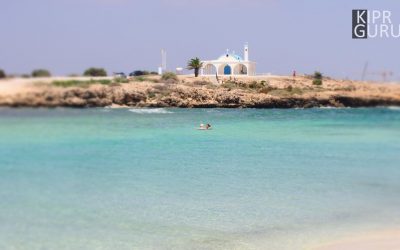 Пляж «Ayia Thekla» (Айя Напа, Кипр)