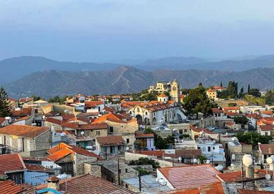 Вид на деревню Лефкара