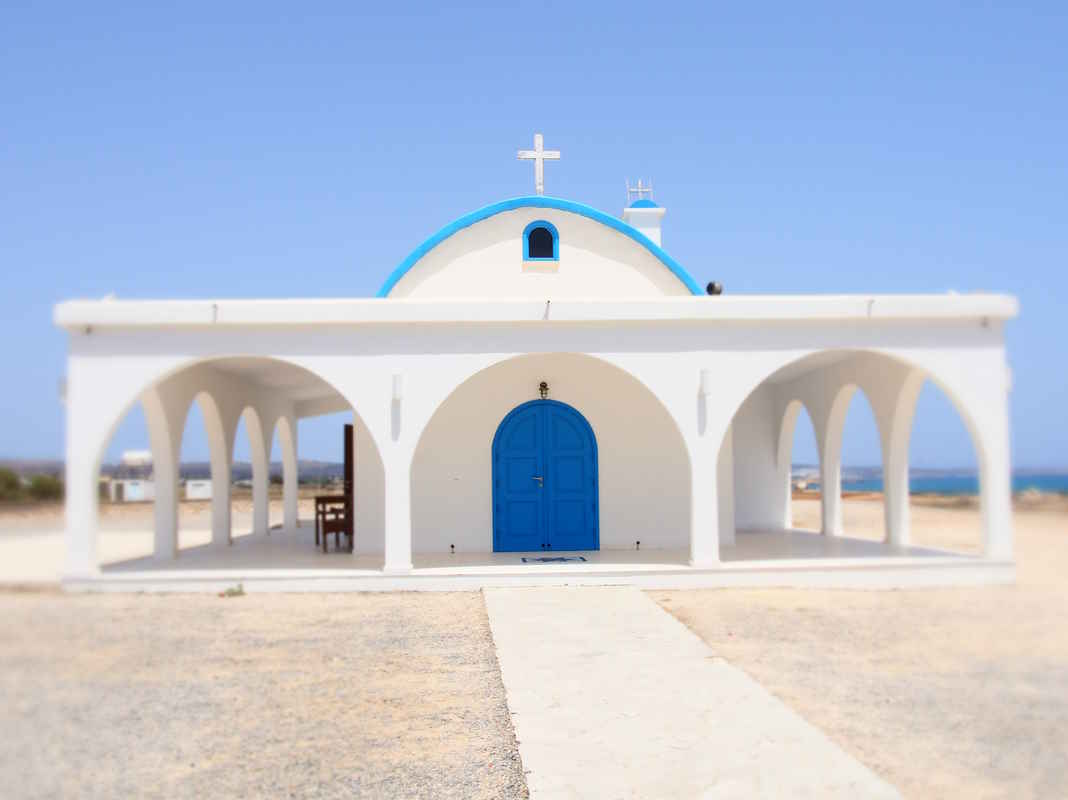 Часовня Св.Феклы, побережье Айя Напы (Кипр)