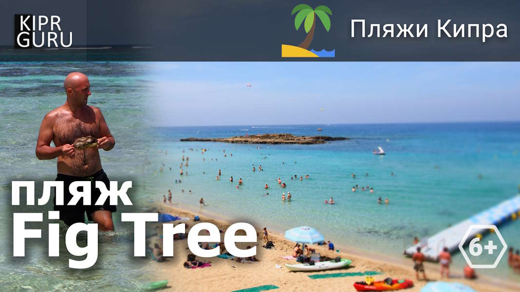 Видео о Кипре: обзор пляжа Fig tree