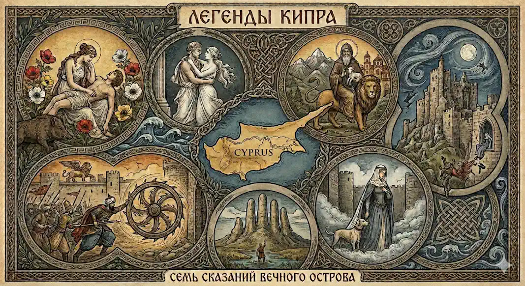 Иллюстрация к статье 7 сказаний Кипра