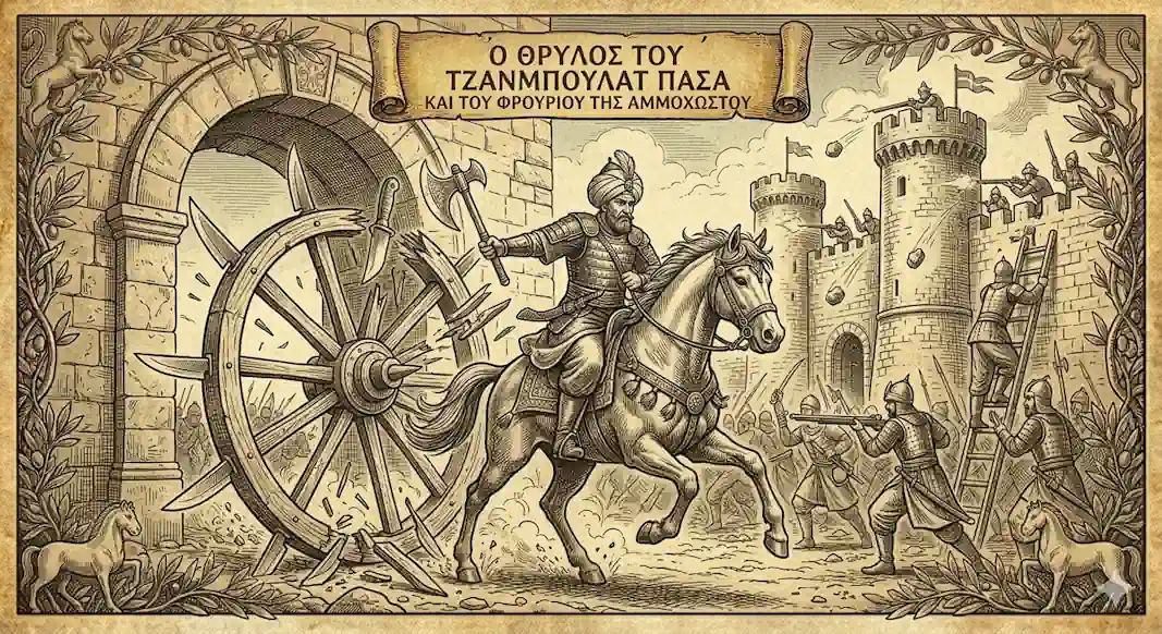 Иллюстрация к сказанию о Джанбулате